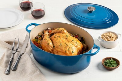 Foto 3 | Foto 3 | Sal Marina Dutch Oven Le Creuset De Hierro Fundido Esmaltado Signature, 8 Litros - Venta Internacional.