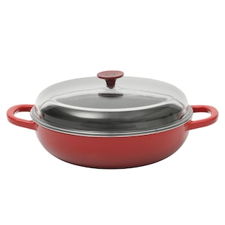 Foto 1 | Foto 1 | Everyday Pan Crock-pot Artisan, Hierro Fundido, 4,8 L, Con Tapa, Color Rojo - Venta Internacional.