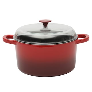 Foto 1 | Foto 1 | Oven Holandés Crock-pot Artisan De Hierro Fundido De 7 Litros Con Tapa De Borasilicato - Venta Internacional.