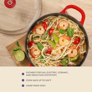 Foto 4 | Foto 4 | Oven Holandés Crock-pot Artisan De Hierro Fundido De 7 Litros Con Tapa De Borasilicato - Venta Internacional.