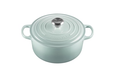 Foto 1 | Foto 1 | Dutch Oven Le Creuset, Hierro Fundido Esmaltado, 4,5 L, Sal Marina - Venta Internacional.