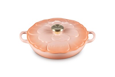 Foto 1 | Foto 1 | Hierro Fundido Esmaltado Braiser Le Creuset Signature, 2,25 L, Color Melocotón - Venta Internacional.