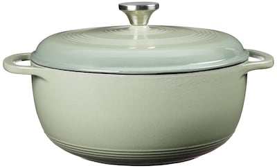 Foto 2 | Foto 2 | Dutch Oven Lodge, Hierro Fundido Esmaltado, 6 Cuartos De Galón, Salvia Del Desierto - Venta Internacional.