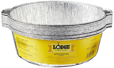 Foto 1 | Foto 1 | Forros para Horno Holandés Lodge de Papel de Aluminio 30 cm 12 Piezas