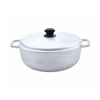 Foto 1 | Foto 1 | Caldero Imusa Traditional Natural 7.5 L Con Tapa Plateada - Venta Internacional.