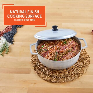 Foto 7 | Foto 7 | Caldero Imusa Traditional Natural 7.5 L Con Tapa Plateada - Venta Internacional.