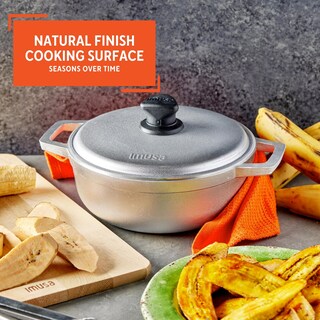 Foto 4 | Foto 4 | Caldero Imusa Traditional Natural 2.6 L Con Tapa Plateada - Venta Internacional.