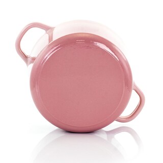 Foto 4 | Foto 4 | Horno Holandés Crock-pot De Hierro Fundido Esmaltado Artesanal, 3 Litros, Rosa Rubor - Venta Internacional.