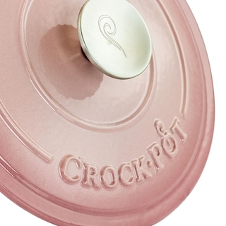 Foto 7 | Foto 7 | Horno Holandés Crock-pot De Hierro Fundido Esmaltado Artesanal, 3 Litros, Rosa Rubor - Venta Internacional.