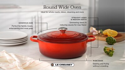 Foto 4 | Foto 4 | Horno Holandés Le Creuset De Hierro Fundido Esmaltado Signature 6 75 L Flame - Venta Internacional.