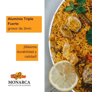 Foto 6 | Foto 6 | Arrocera Monarca Triple Fuerte color Plata de Aluminio No. 34