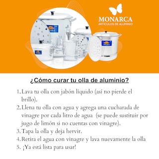 Foto 7 | Foto 7 | Arrocera Monarca Triple Fuerte color Plata de Aluminio No. 24