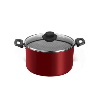 Foto 1 | Foto 1 | Olla Recta Ekco 68431 color Rojo Antiadherente 24 cm