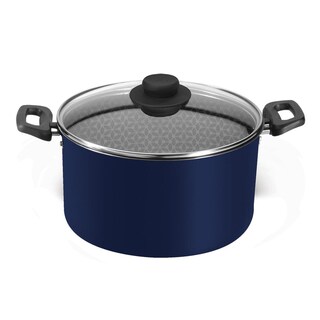 Foto 1 | Foto 1 | Olla Recta De 24 Cm Ekco Classic color Azul con Antiadherente Duraflon Geothermic