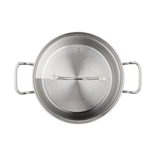Foto 2 | Foto 2 | Olla Tefal T-Fal B8644684 color Gris 24 CM 5 L Acero Inoxidable 18/10 con Tapa de Vidrio