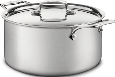 Foto 1 | Foto 1 | Stockpot All-clad D5 De Acero Inoxidable Cepillado De 5 Capas, 8 Litros - Venta Internacional.