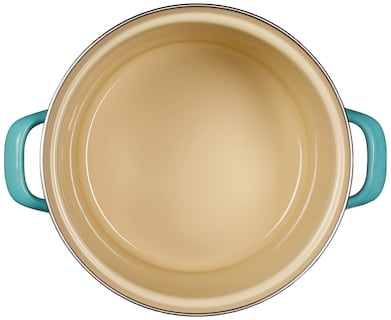 Foto 3 | Foto 3 | Stockpot Le Creuset, Esmalte Sobre Acero, 6 Litros, Azul Caribeño - Venta Internacional.