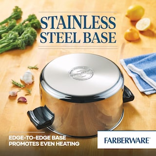 Foto 6 | Foto 6 | Stockpot Farberware Classic De Acero Inoxidable De 6 Litros Con Tapa Plateada - Venta Internacional.