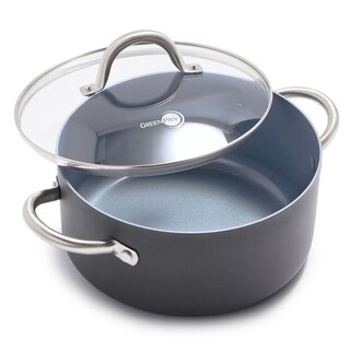 Foto 1 | Foto 1 | Olla Greenpan Lima Dura Anodizada De 5 Cuartos De Galón Con Tapa Gris - Venta Internacional.