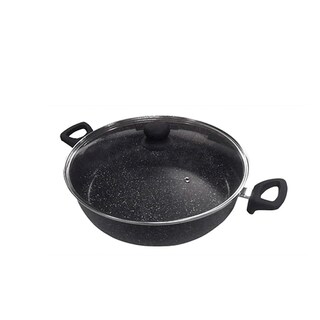 Foto 2 | Foto 2 | Arrocera Westinghouse Antiadherente De Mármol Negro 36 Cm