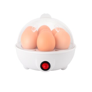 Foto 1 | Foto 1 | Vaporera Eléctrica Multiusos Para Huevos Y Verduras Color Blanco– Práctica Y Compacta