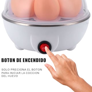 Foto 4 | Foto 4 | Vaporera Eléctrica Multiusos Para Huevos Y Verduras Color Blanco– Práctica Y Compacta