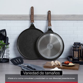 Foto 7 | Foto 7 | Crepera Comal Cookify De Mármol 32 Cm Negro Antiadherente Libre De Pfoa