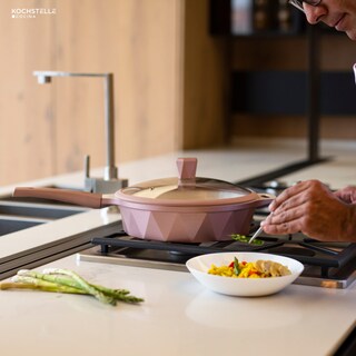 Foto 8 | Foto 8 | KOCHSTELLE Batería de Cocina Serenity Color Rosa Antiadherente de 13 piezas