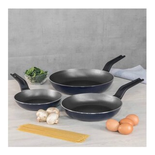 Foto 2 | Foto 2 | Juego de Sartenes Ekco 84998 color Azul de Aluminio 3 MM 20 24 30 CM