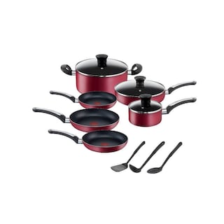 Foto 1 | Foto 1 | Batería de Cocina Tefal B474SC84 12 Piezas color Rojo