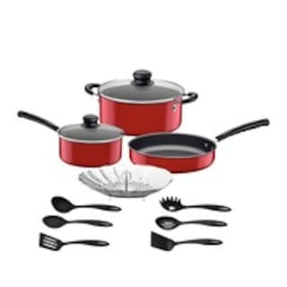 Foto 1 | Foto 1 | Batería de Cocina Tramontina color Rojo 12 Piezas