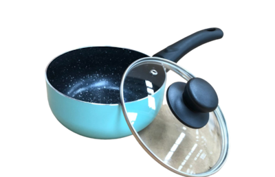 Foto 2 | Foto 2 | Juego Batería Cocina 5pzas Aluminio Olla Sarten Turquesa