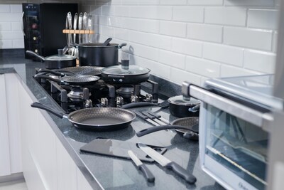 Foto 8 | Foto 8 | Batería de Cocina Cinsa Negra de Aluminio 21 Piezas