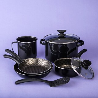 Foto 3 | Foto 3 | Batería de Cocina Cinsa de Aluminio color Negro 8 Piezas