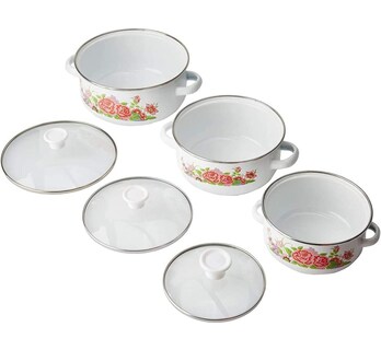 Foto 3 | Foto 3 | Juego Ollas Hot Spot Z477 Peltre 6 piezas