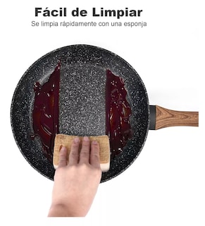 Foto 3 | Foto 3 | Juego de 3 Sartenes Antiadherentes de Alta Calidad Apto para Todo Tipo de Cocinas