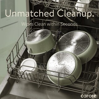 Foto 5 | Foto 5 | Juego De Utensilios De Cocina Carote, 11 Piezas, Antiadherentes Con Mango Extraíble, Color Verde - Venta Internacional.