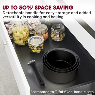 Foto 2 | Foto 2 | Set De Utensilios De Cocina T-fal Ingenio Antiadherente De 13 Piezas Para Inducción - Venta Internacional.