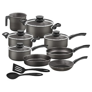 Foto 1 | Foto 1 | Batería De Cocina Tramontina Paris 10pzas Antiadherente Gris