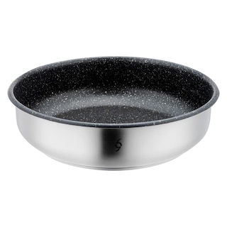 Foto 4 | Foto 4 | Batería De Cocina Apilable De 12 Piezas - Ollas Con Tapa De Vidrio Y Cierre Hermético Sartén Antiadherente Ppg