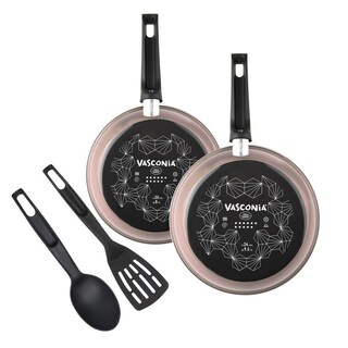 Foto 1 | Foto 1 | Juego De Sartenes Vasconia Viva Colors 2 Pzas De Vitroacero