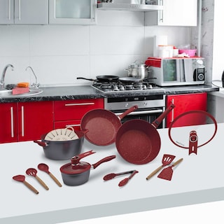 Foto 5 | Foto 5 | Deluxe Batería De Cocina Grande De 28 Cm 13 Piezas