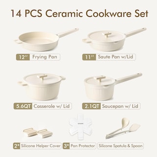 Foto 3 | Foto 3 | Set De Utensilios De Cocina Sensarte Ceramic Pro Series 14 Piezas De Inducción - Venta Internacional.