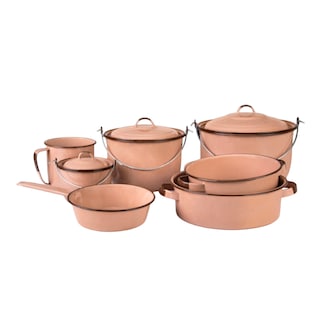 Foto 1 | Foto 1 | Batería De Cocina Cinsa Rosalinda De Peltre Ligero 10 Piezas