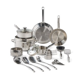 Foto 1 | Foto 1 | Juego De Utensilios De Cocina T-fal Gourmet De Acero Inoxidable, 20 Piezas, 500f - Venta Internacional.