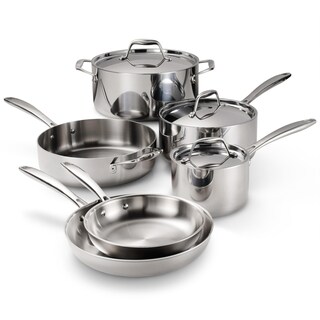 Foto 1 | Foto 1 | Juego De Utensilios De Cocina Tramontina De Acero Inoxidable Con Revestimiento Triple De 9 Piezas - Venta Internacional.