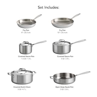 Foto 3 | Foto 3 | Juego De Utensilios De Cocina Tramontina De Acero Inoxidable Con Revestimiento Triple De 9 Piezas - Venta Internacional.