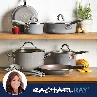 Foto 7 | Foto 7 | Juego De Utensilios De Cocina Rachael Ray Cucina, Antiadherente, 12 Piezas, Sal Marina - Venta Internacional.
