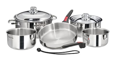 Foto 2 | Foto 2 | Juego De Utensilios De Cocina Magma Magma Gourmet De Acero Inoxidable, 10 Piezas - Venta Internacional.