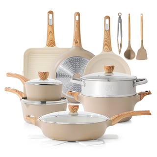 Foto 1 | Foto 1 | Set De Utensilios De Cocina Sensarte, Cerámica, Antiadherente, 20 Piezas, Para Inducción - Venta Internacional.